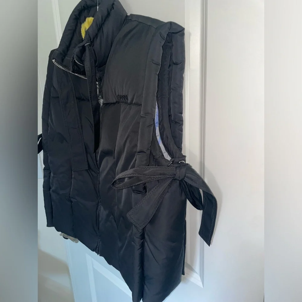 Ganni Tie Puffer Vest - Picture 6 of 16